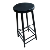Tabouret haut noir