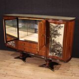 Italian design bar cabinet by Fratelli Rigamonti Desio, Milan, 1940s