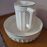 Pitcher and basin, ceramic toiletries