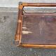 Étagère vintage large rotin et osier