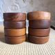 Lot de bols en bois