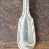Set of 5 white metal spoons from the 20s