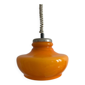 plafonnier en verre des