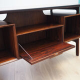 Rosewood desk, Danish design, 1970s, made by Omann Jun