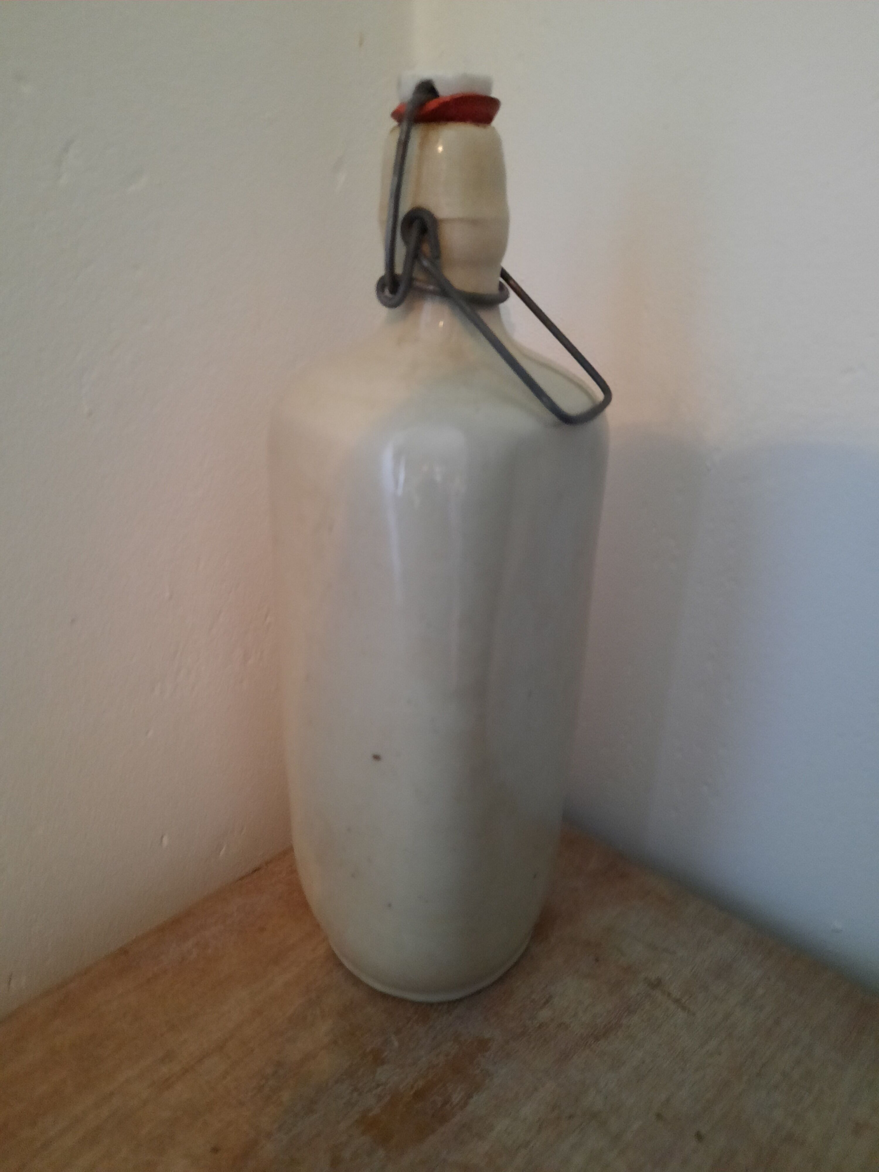 Ancient sandstone bottle