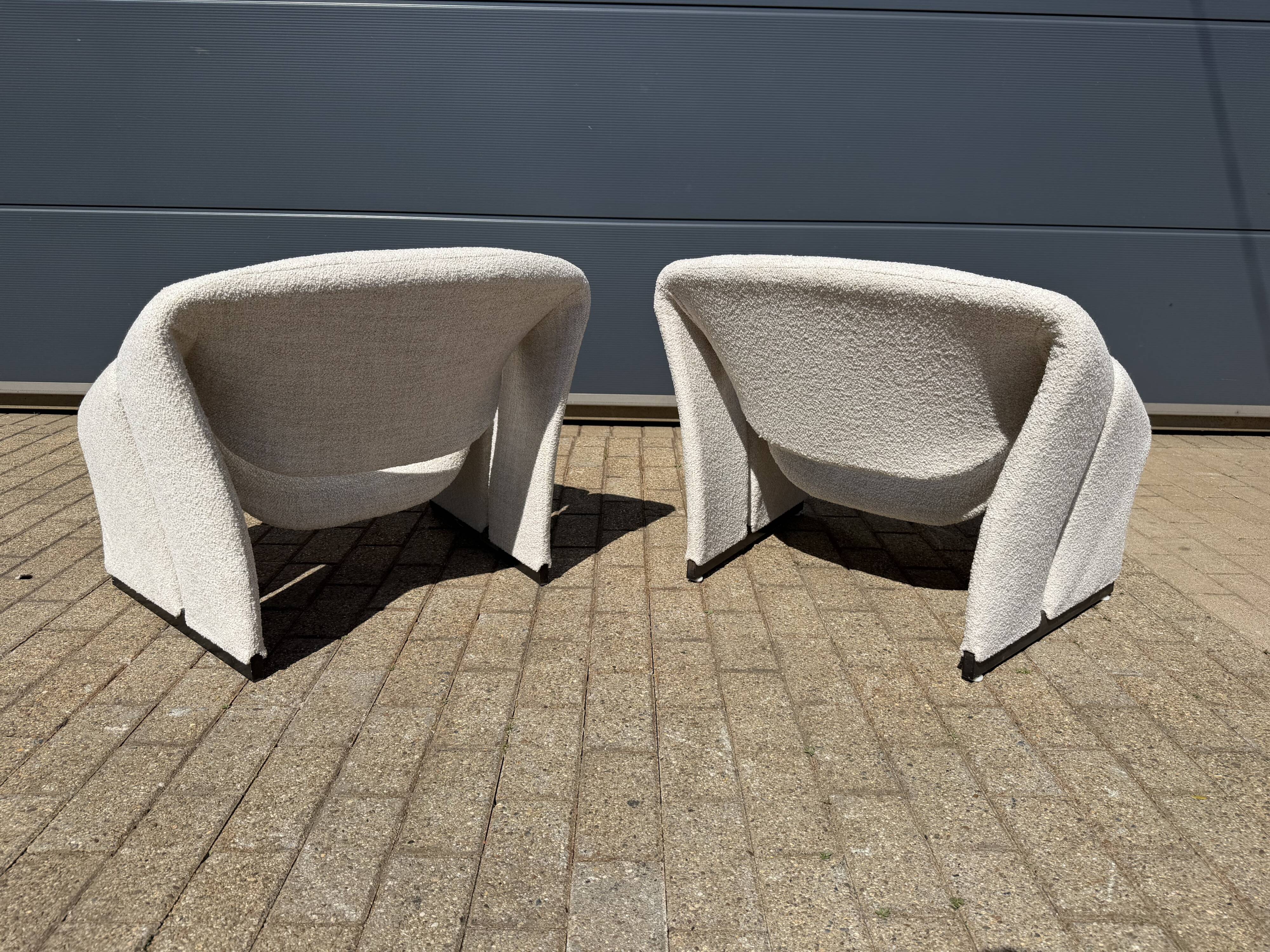 2x Artifort F580 Groovy fauteuils in Nieuwstaat!! Pierre Paulin