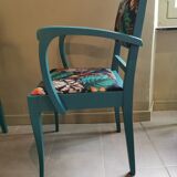 Pair of vintage armchairs refurbished