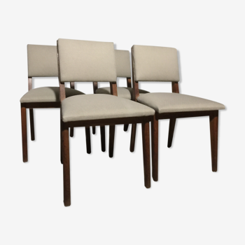 4 modernist oak chairs / reconstruction