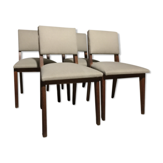 4 modernist oak chairs / reconstruction