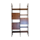 Library shelves of the 60s, Italian rosewood production