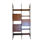 Library shelves of the 60s, Italian rosewood production