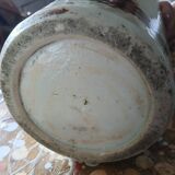 Large Cylindrical Handmade Vase – Botanical Decor "Herbarium"