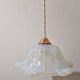 Two Opalescent Art Deco Ezan pendant lamps