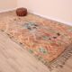 Terracotta Vintage Moroccan Rug 192 x 322 cm, Berber Handmade Wool Rug Boho