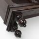 16th Century gothic style hand carved wall mount rack