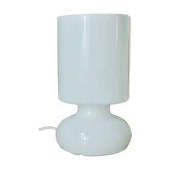 Opaline glass table lamp