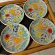 12 Valauris dessert plates