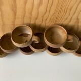 Vintage stoneware cups