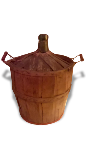 Dame Jeanne avec protection Paille