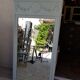 Louis xvi style trumeau painted mirror  163x84cm