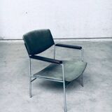 Mid-Century Modern Armchair by Gijs Van Der Sluis, Netherlands, 1960s