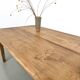 Very large farmhouse table in solid oak, 1950s – L300 cm