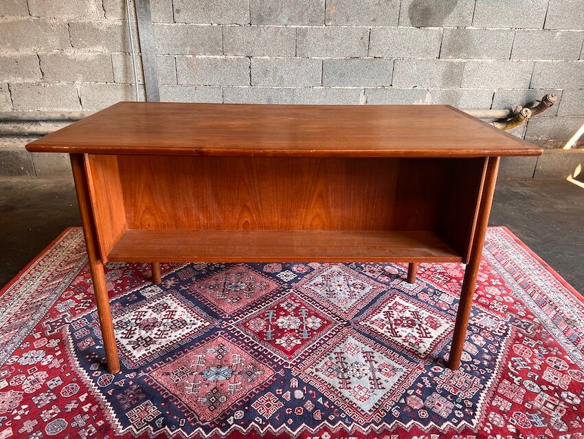Scandinavian office in Danish teak by Gunnar Nielsen Tibergaard - 1960s