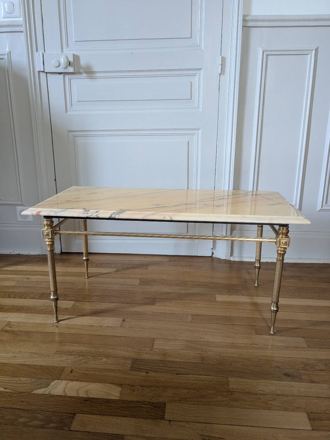Marble coffee table