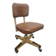 Mid Century Modern Swivel Office Chair By United Chair Co., 1950s