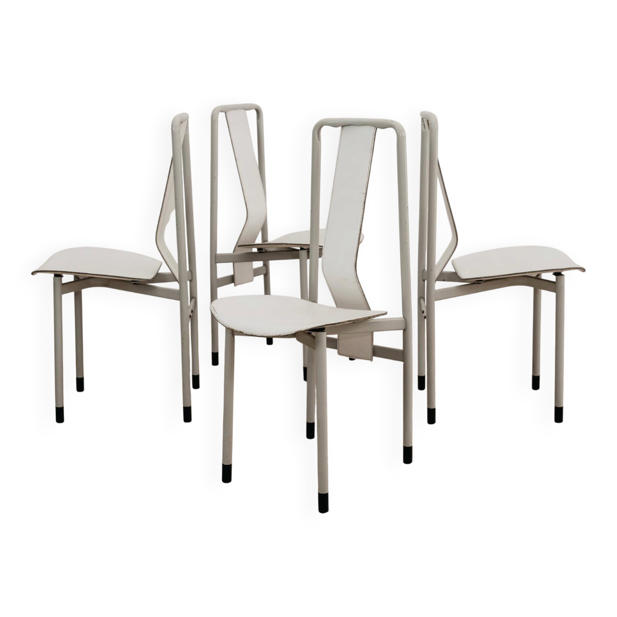Ensemble de 4 Chaises Mod. Irma, Achille Castiglioni Zanotta  Années 80