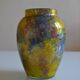 Vase signed "Laque Line" by Jean Noel Bouillet H: 16 cm
