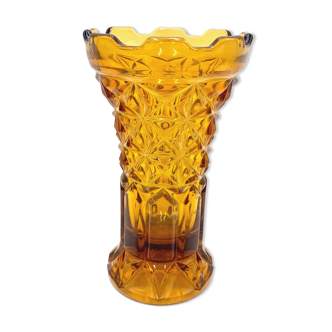 Vase vintage miel, Pologne, années 1960 / 1970.