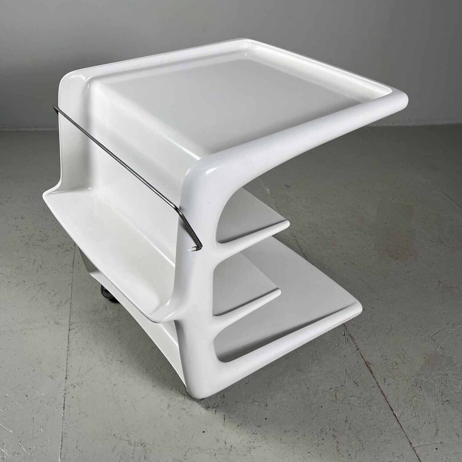White cart Peter Ghyczy 70s