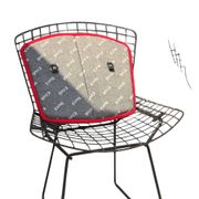 Suite de 4 Chaises "Wire" — Harry Bertoia pour Knoll (Rilsan Noir)