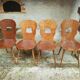4 Baumann bistro chairs model gentian 50's