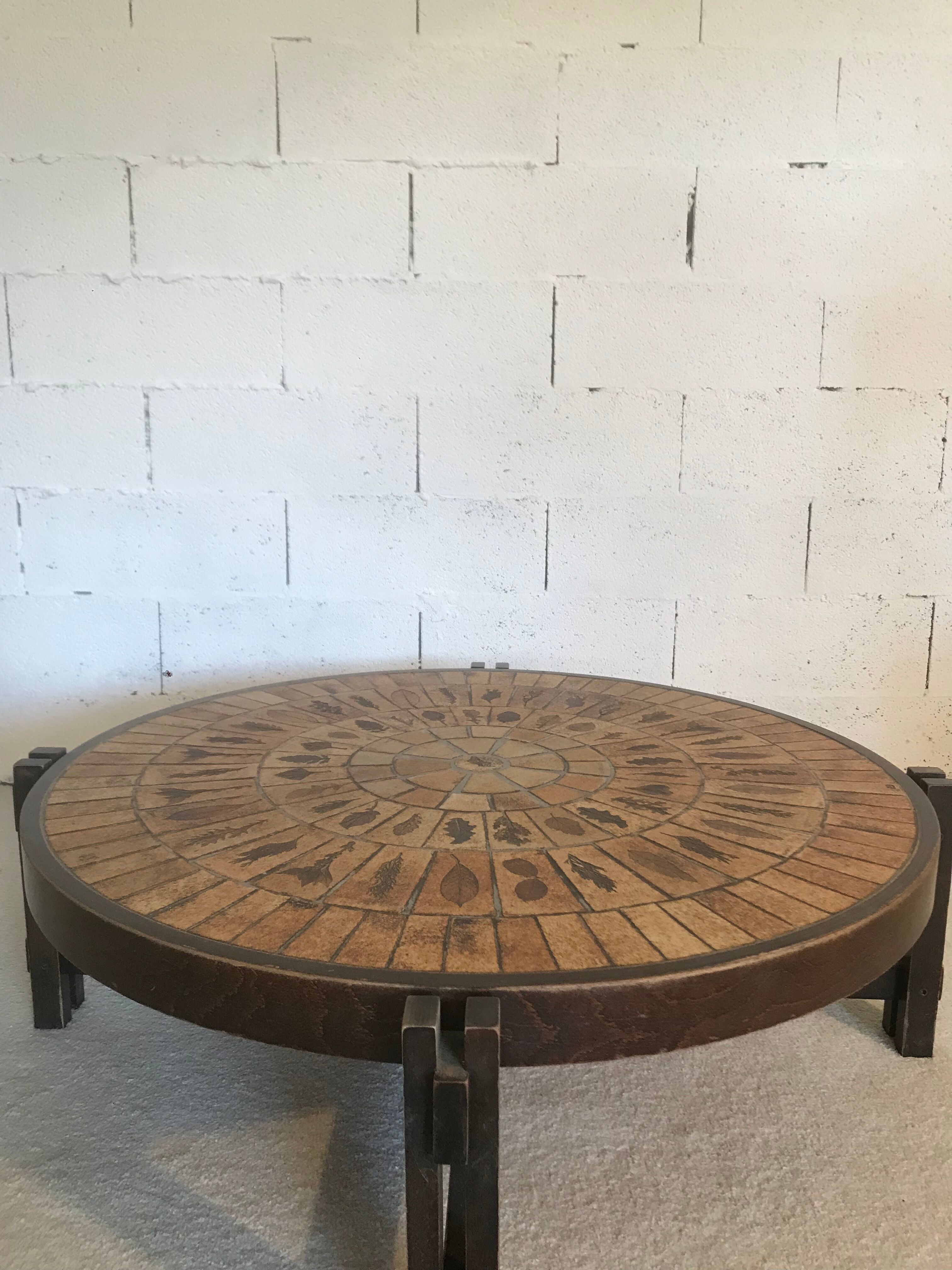 Table basse Roger Capron Vallauris