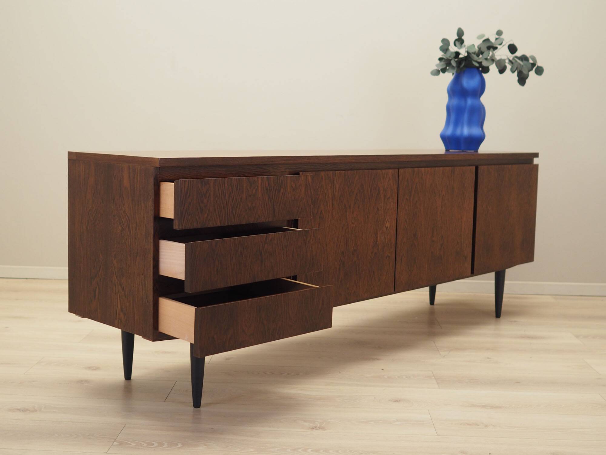 Rosewood sideboard, Danish design, 1980s, production: Denmark