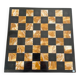 Mexican handcrafted chessboard. Made of stone. Mint condition. 40x40x1.4 cm. 6.5 kg.