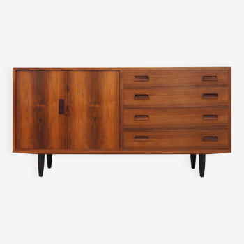 Rosewood dresser, Danish design, 1970s, designer: Carlo Jensen, production: Hundevad