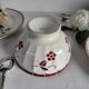 Antique faceted earthenware bowl, Digoin Badonviller