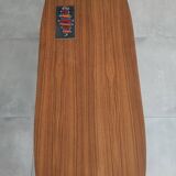 Melamine and ceramic coffee table, 1960