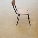 Chaise formica 1970