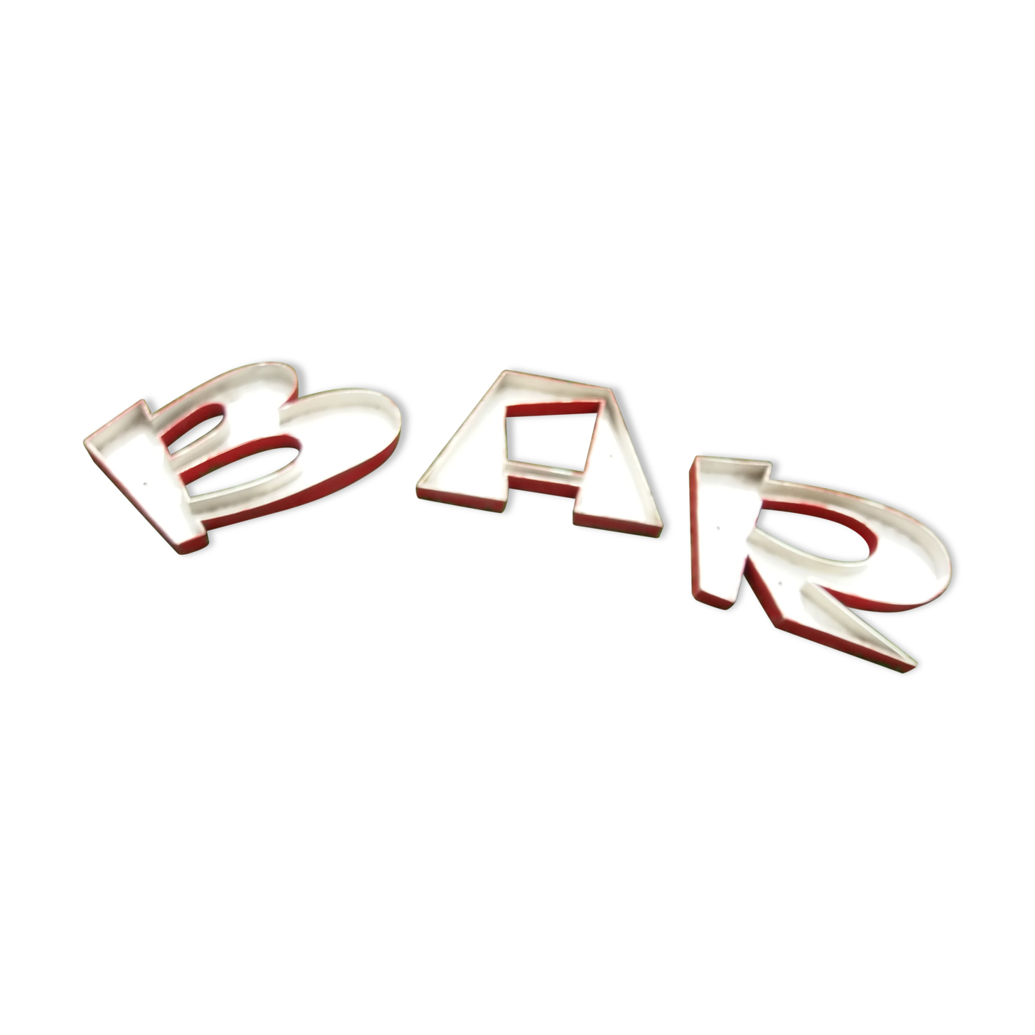 Letters "bar"