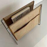 Vintage Verner Panton magazine rack for Fritz Hansen