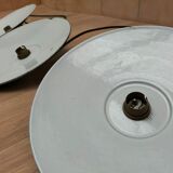 Set of 4 old pendant lamps