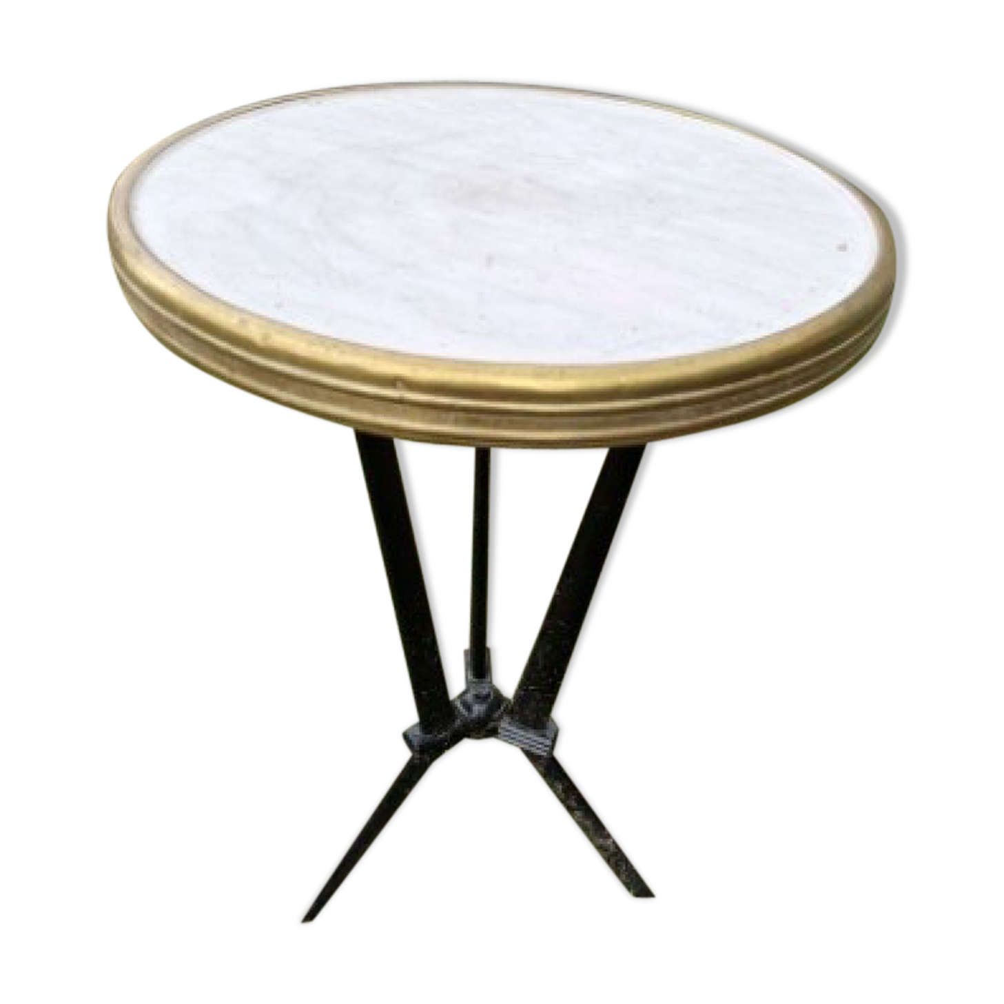 Table de café ronde année 60