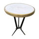 Table de café ronde année 60