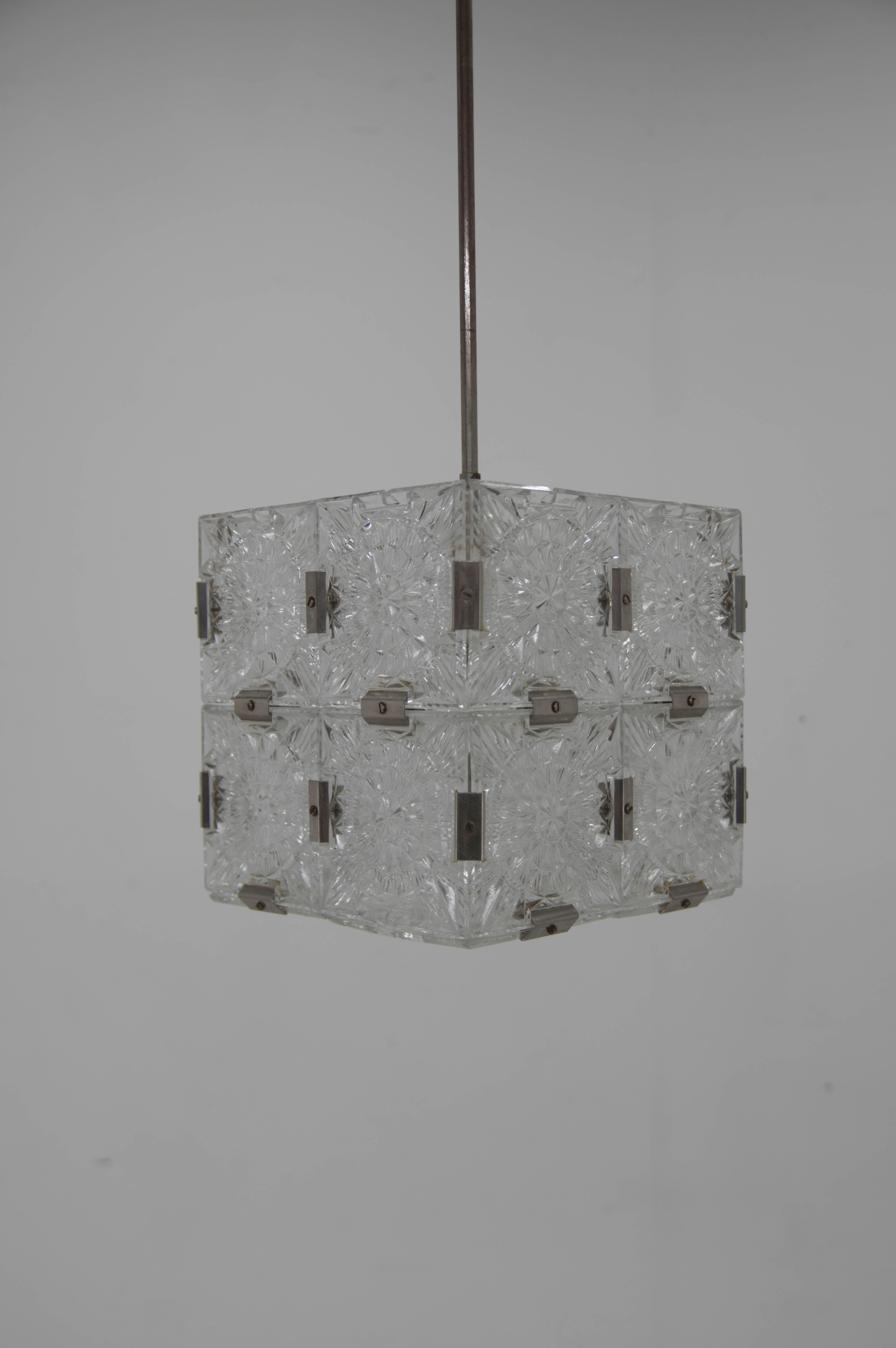 Glass pendant by Kamenicky Senov