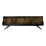 Mid-Century Scandinavian Modern Birch Sideboard with a Futuristic Base, 1960s