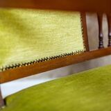 Neat Sofa with Green Velour, 1950s